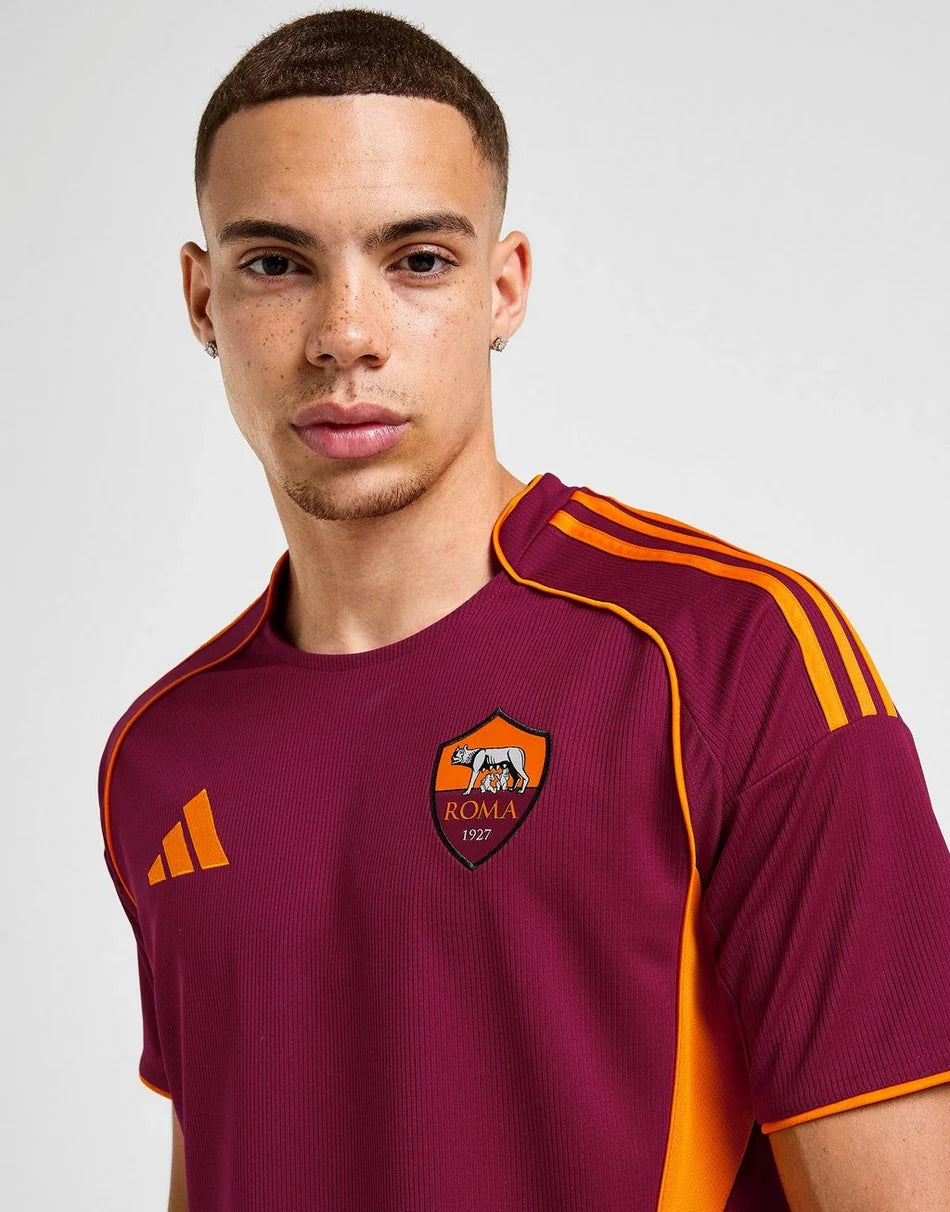 ADIDAS AS ROMA 2025/26 HOME SHIRT