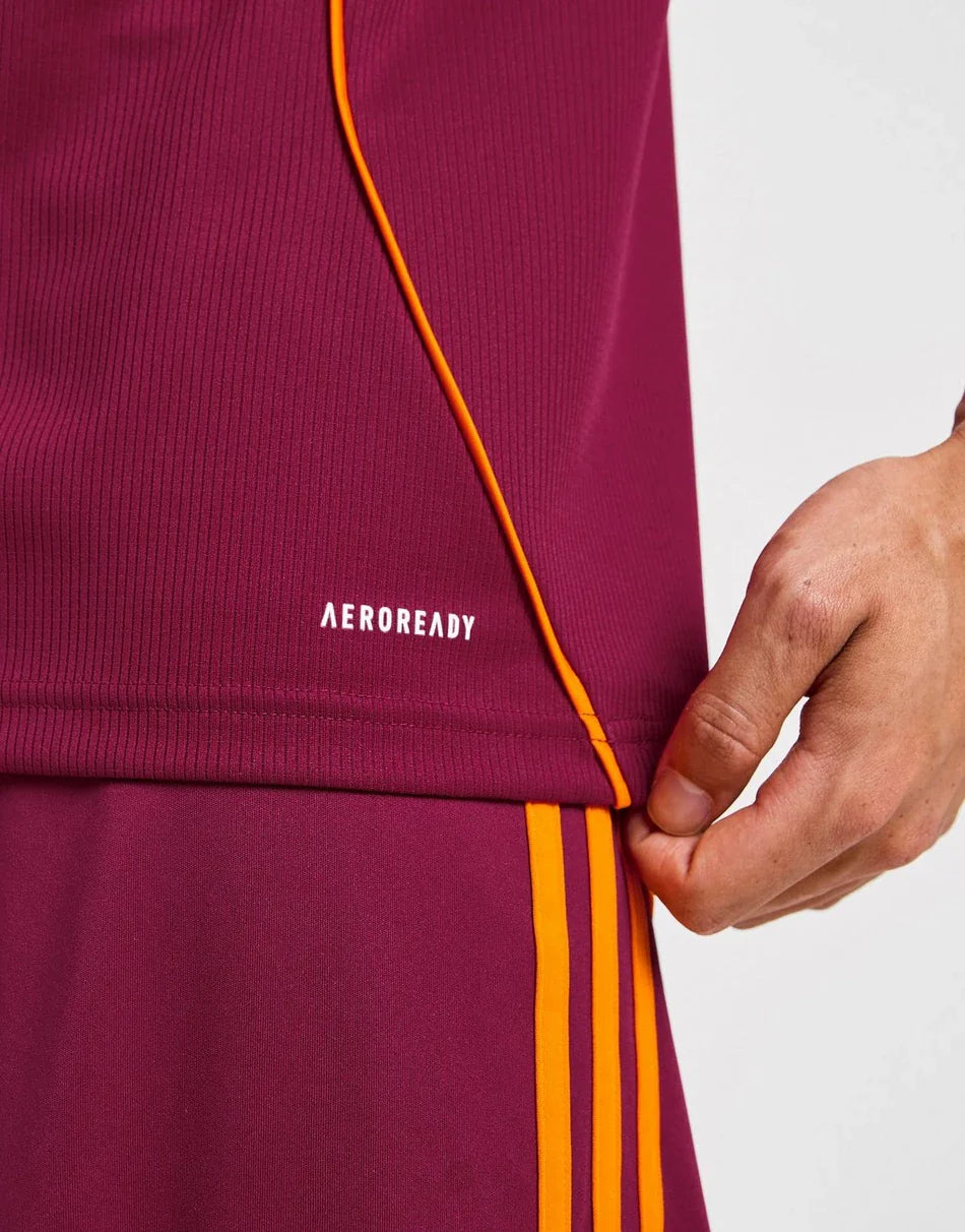 ADIDAS AS ROMA 2025/26 HOME SHIRT